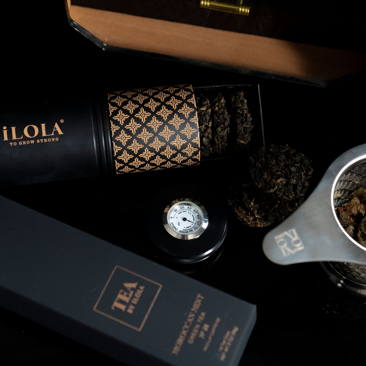 Tea Disc Humidor | Luxury Storage for Loose-Leaf Tea