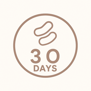 Fermented for 30 days with probiotics