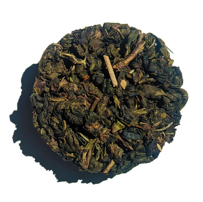 Moroccan Mint No. 26 | Loose Leaf Green Tea Disc