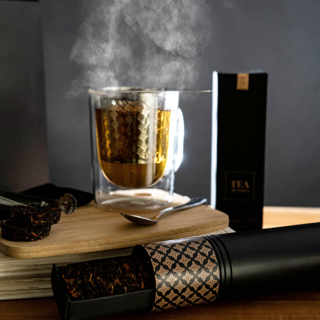 Tea Disc Humidor | Luxury Storage for Loose-Leaf Tea
