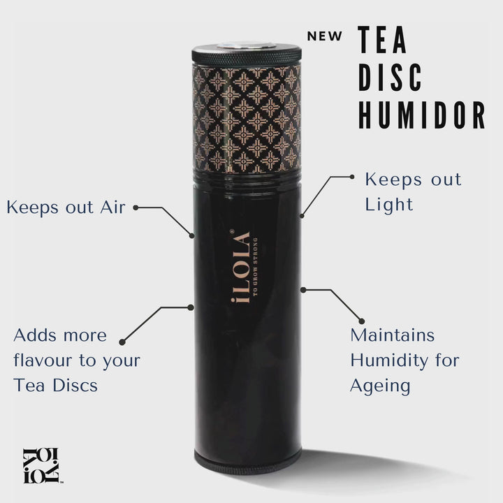 iLOLA Humidor Starter Set – Tea Aging + Storage System