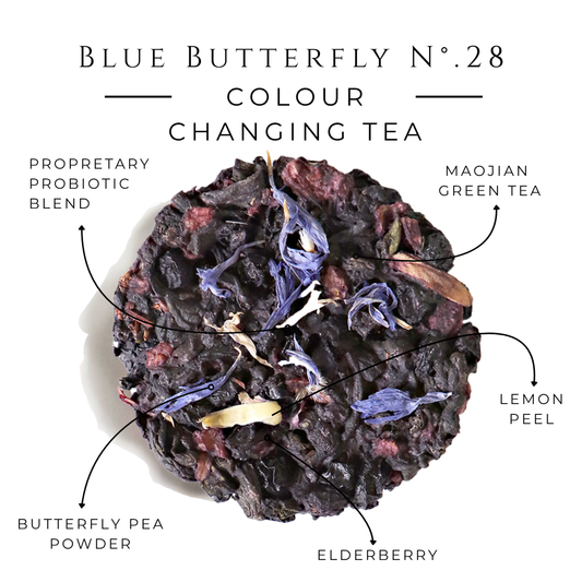 Blue Butterfly No. 28 | Loose Leaf Green Tea