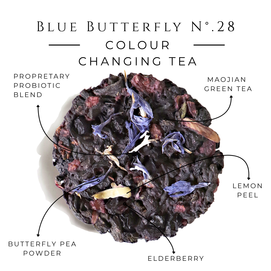 Blue Butterfly No. 28 | Loose Leaf Green Tea