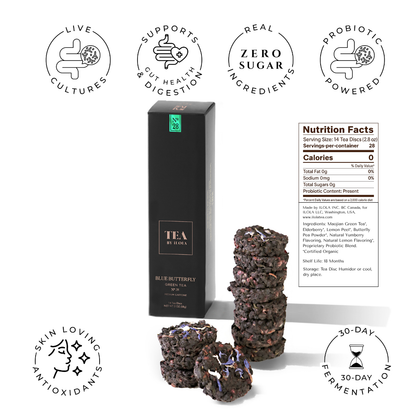 Blue Butterfly No. 28 | Loose Leaf Green Tea