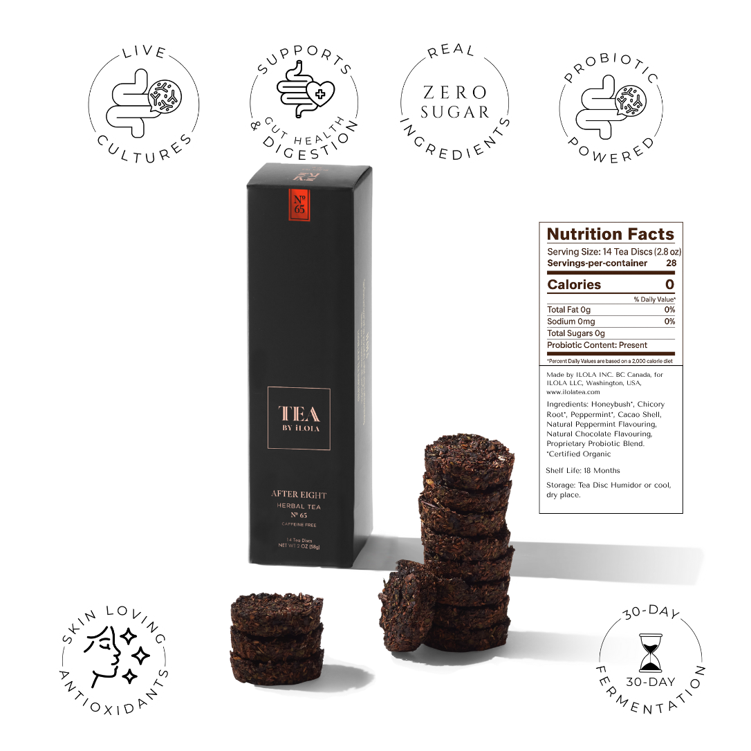 After Eight No. 65 | Loose Leaf Herbal Tea Disc