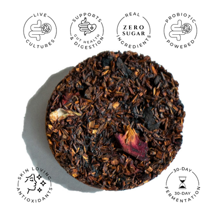 Cherry Coke No. 62 – Cola-Inspired Probiotic Tea Discs