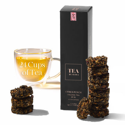 Citrus Punch No. 53 – Citrus Probiotic Oolong Tea Discs