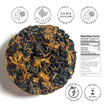 Citrus Punch No. 53 – Citrus Probiotic Oolong Tea Discs