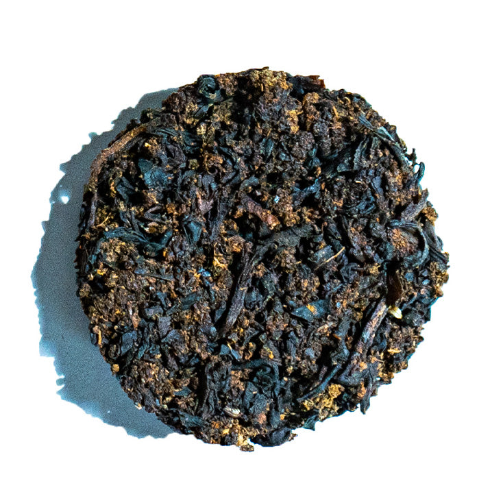 iLOLA Tea Disc, macro top-down view