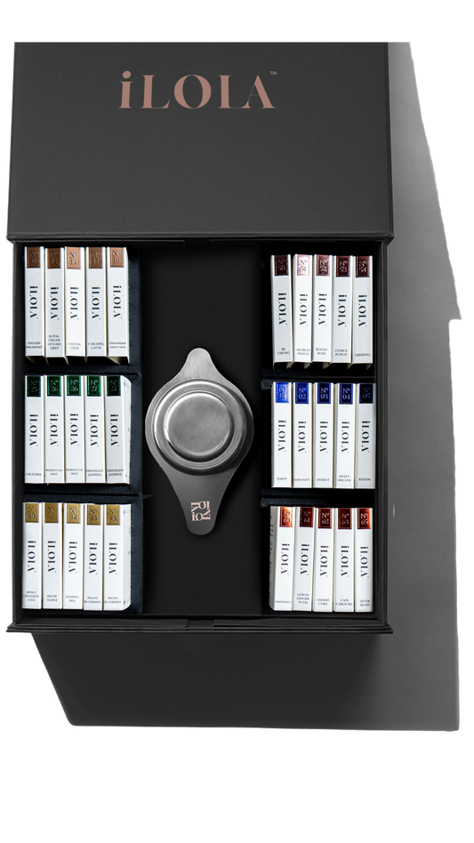House of iLOLA – Tea Disc Sampler Set (30 Teas + Infuser)