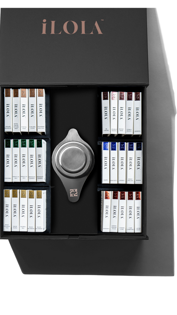 House of iLOLA – Tea Disc Sampler Set (30 Teas + Infuser)