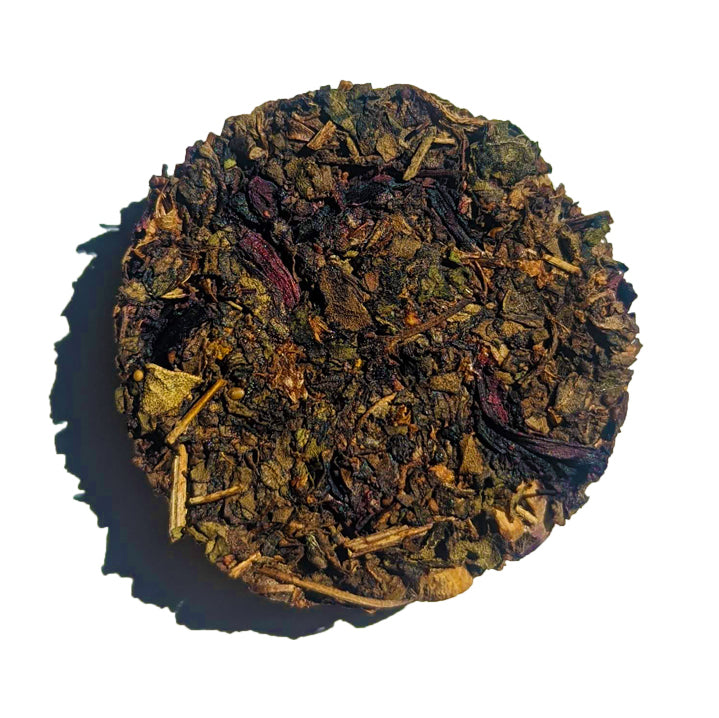 iLOLA Tea Disc, macro top-down view
