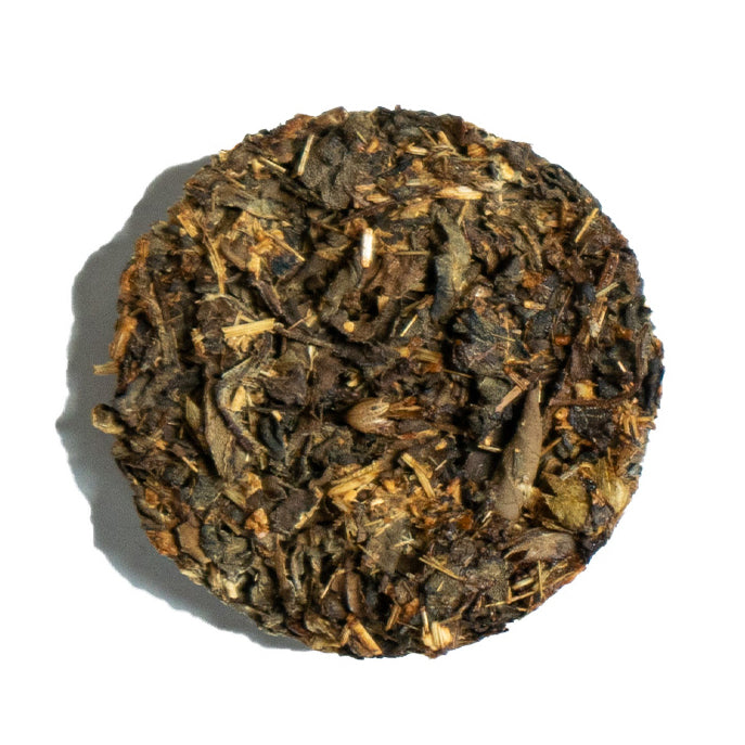 iLOLA Tea Disc, macro top-down view