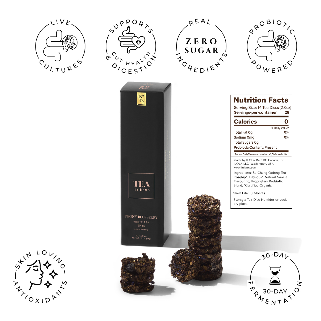 Peony Blueberry No. 43 | Loose Leaf White Tea