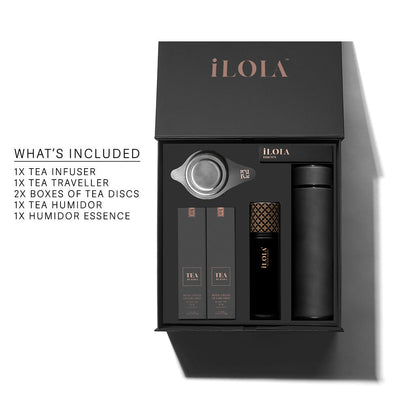 iLOLA Humidor Premium Set – Luxury Tea Disc Storage