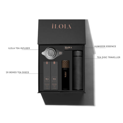 iLOLA Humidor Premium Set – Luxury Tea Disc Storage