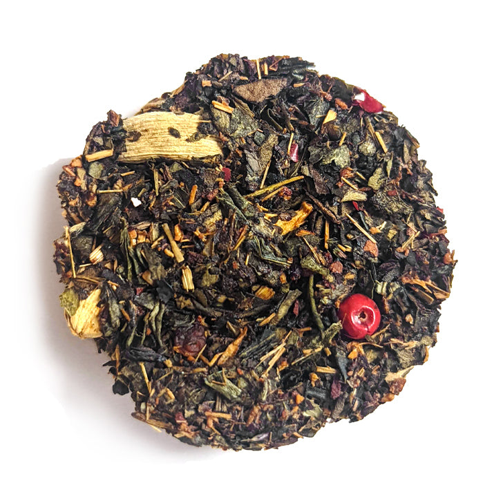 iLOLA Tea Disc, macro top-down view