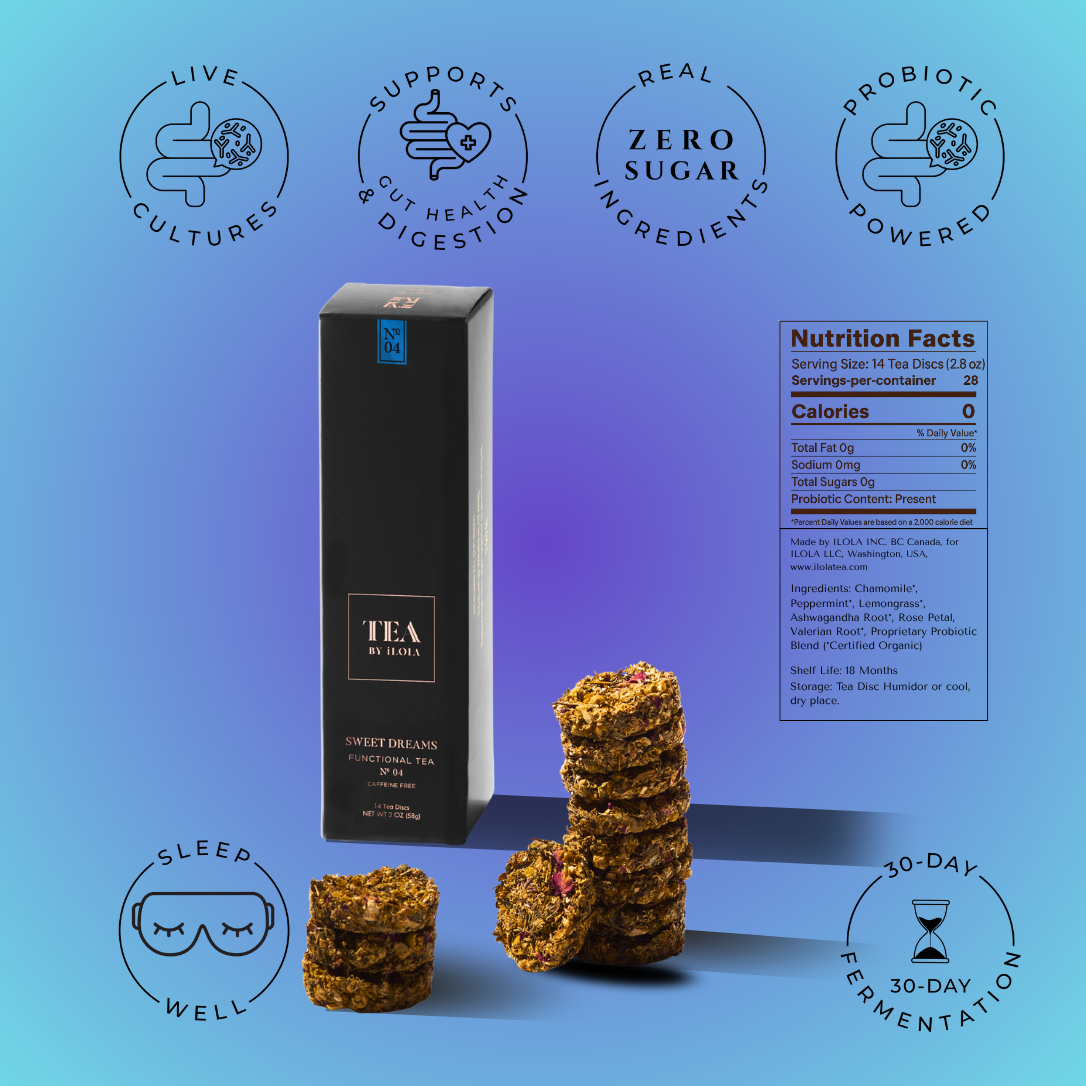 Sweet Dreams No. 04 – Calming Probiotic Herbal Tea Discs