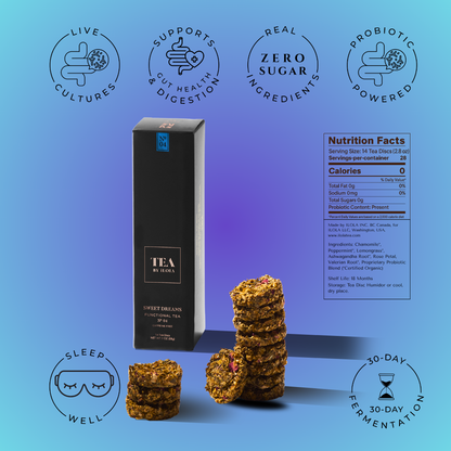 Sweet Dreams No. 04 – Calming Probiotic Herbal Tea Discs