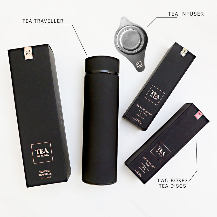 Tea Disc Essential Set | Probiotic Loose Leaf Tea Discovery Box – iLOLA